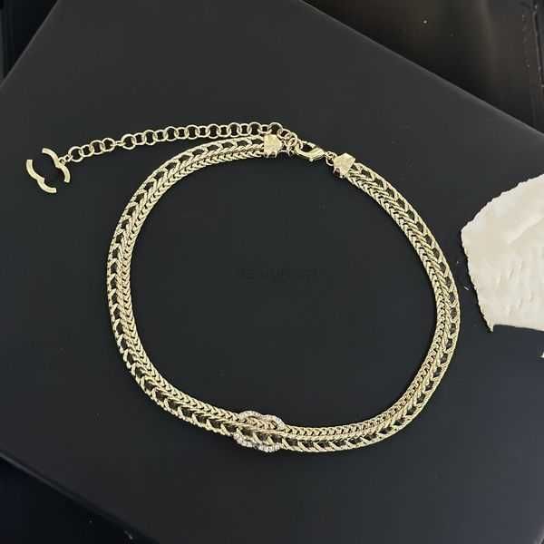 

luxury brand designer necklace double letter ccity pendants necklaces choker pendant necklace chain designer jewelry women 3jk4e, Silver