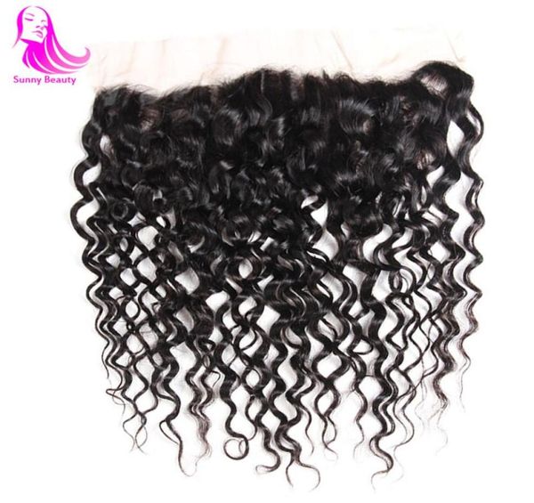 

13x4 deep curly pre pluck ear to ear mailaysian brizilian purvian bodywave lace frontal bleached knots human hair natural black 107926569