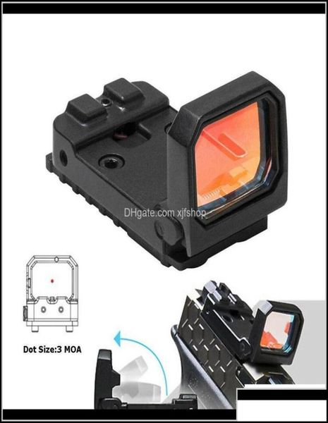

scopes aessories tactical gear vism reflex red dot pistol rmr mini folding holographic sight for airsoft 7kcvs drop delivery 2021 8256213
