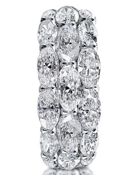 

new bling bling women039s wedding rings with oval cubic zirconia crystal shiny accessories for party jewelry statement ring8576439, Slivery;golden