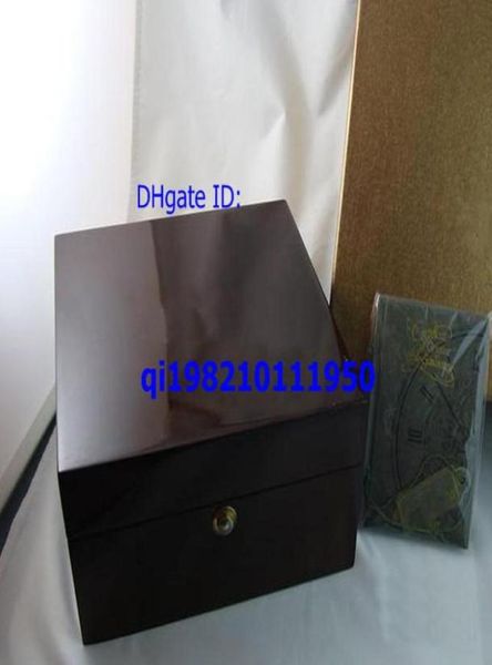 

whole luxury mens for watch box original inner outer woman039s watches boxes papers wristwatch3736651, Black;blue