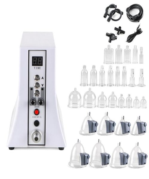 

new electric vacuum therapi machine lymph drainage face slimming breast enlarger beauty instrument enhancing cupping device6493489