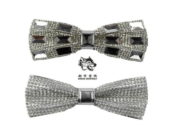 

fashion diamonds elegant gentleman bow ties butterfly wedding party bow ties butterfly noble original design tie5657086, Black;gray