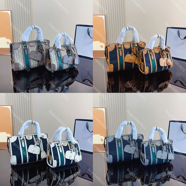 

vintage cowhide ophidia bag women one shoulder crossbody bag designer bag handbag boston pillow bags high capacity travel bag gg leather bag