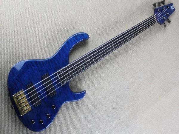

modulus quantum 5 bass five string electric bass cloud solid blue3646891