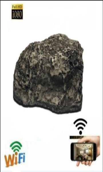 

2022 new pinhole cameras 1080p high definition wifi network mobile decorative stone security nanny butler video recorder secur9888573