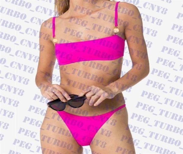 

womens bikini swimwear classic printed ladies beach swimsuit one piece closefitting comfortable women underwear bikinis set3659271, White