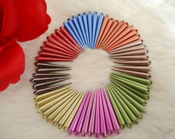 

earrings spikes charms beads 22mm 32mm 52mm 540pcs5408722, Black