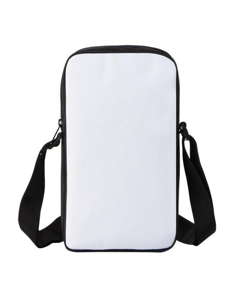 

5pcs messenger bags sublimation move diy blank heat transfer printing vertical model flap crossbody bag6422140