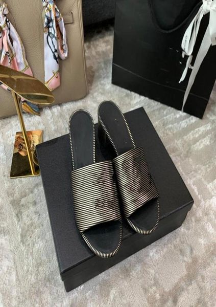 

women sandals pearl crystal outer wear women039s summer fashion shoe style thick heel trend slippers size 35413651350, Black