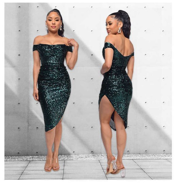 

fashion solid color sequins folds women's dresses luxury party dress wear elegant bodycon evening dresses women vestidos, White;black