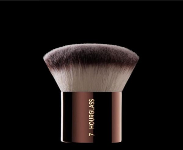 

genuine quality hourglass no7 rounded kabuki single makeup brush blush setting powder finish face complexion cosmetic brushes fre8110734