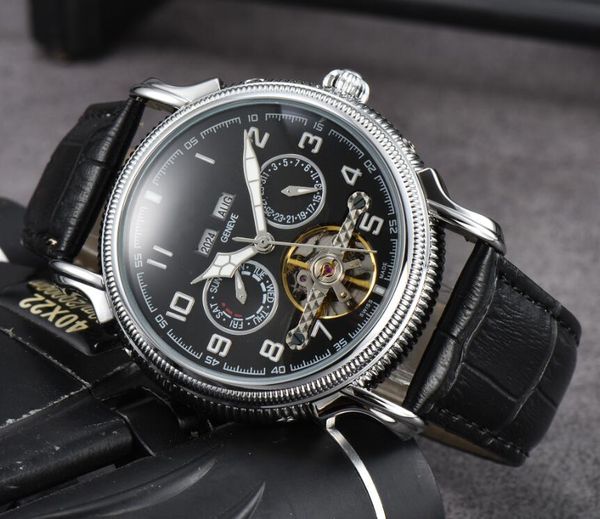 

patek watch men designer patekity wristwatches mens tourbillon watches montre perfect watch fashion mechanical wristwatch creative #15, Slivery;golden