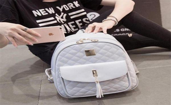 

outdoor bags 9l leather backpack women 2021 fashion woman backpacks small school travel white black bagpack back pack 261132cm8544855