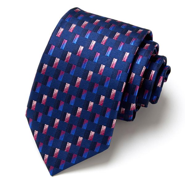 

selling men's banquet tie manufacturer in stock, professional formal attire interview tie, polyester silk designer style, Blue;purple