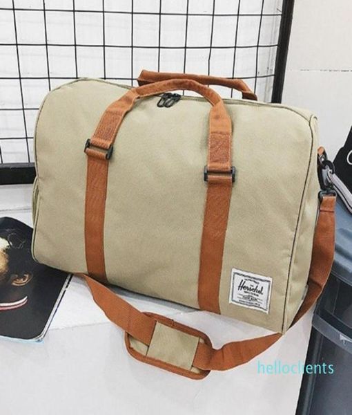 

2019 new fashion travel bag large capacity duffle bag casual simplicity luggage fitness sport weekend bags malas de viagem1792340