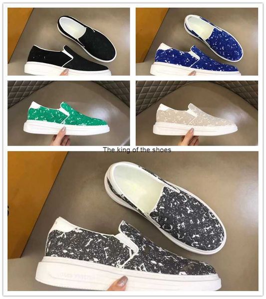 

luxury men suede sneaker brand designer casual shoes time out leather sneakers outdoor walking flat platform slip-on low runner man size eu3, Black
