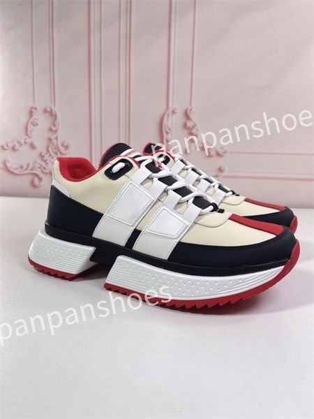 

designer trainer sneakers casual shoes black white men women platform fashion shoes leather rubber walking outdoor