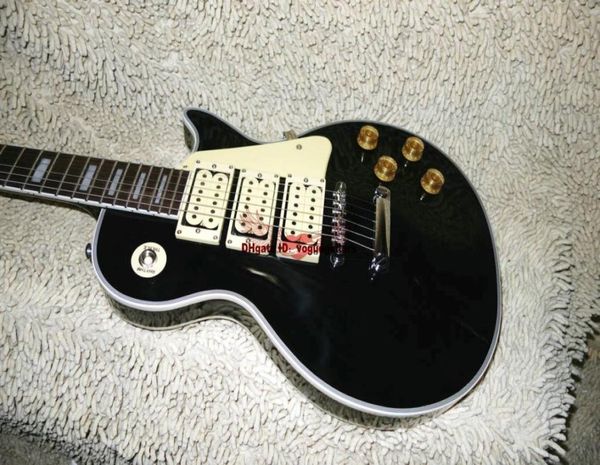 

custom ace frehley electric guitar black new arrival oem available3239688