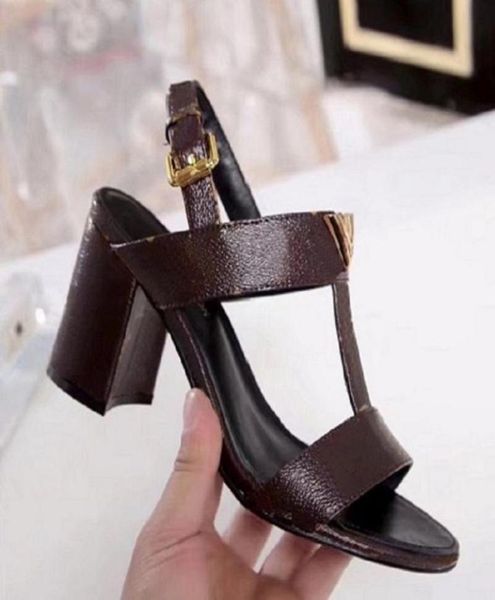 

classics women shoes sandals fashion beach thick bottom slippers alphabet lady sandals leather high heel shoes slides by home011 4861309, Black