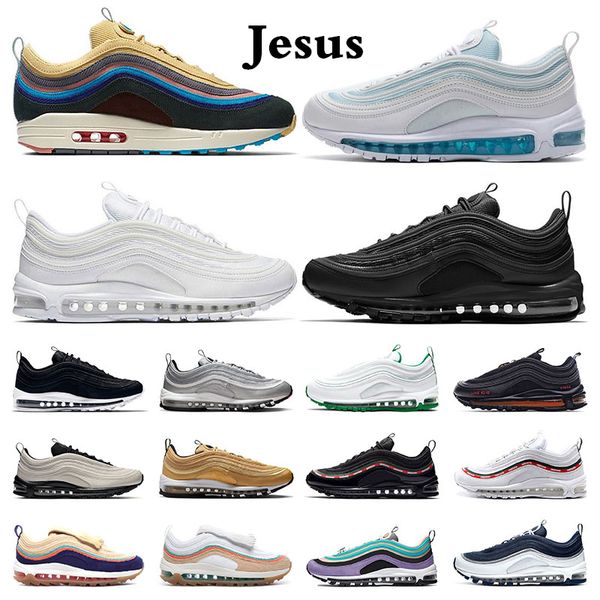 

mens sean wotherspoon running shoes men women sports sneakers silver bullet triple white black jesus bright citron outdoor trainers