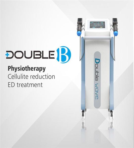 

professional dual handle shockwave therapy machine external shock wave instrument for ed treatment and sport pain use body relax m8514518