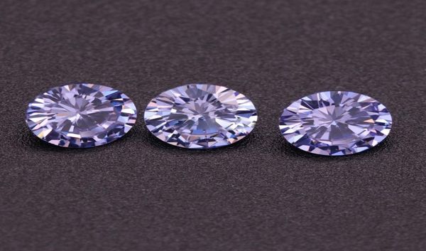 

1000pcslot machine cut color cz 3a round 1623mm lavender synthetic loose diamond cubic zirconia for jewelry makin6006368, Black