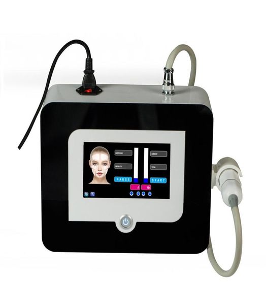 

vmax hifu machine high intensity focused ultrasound face lifting anti aging wrinkle remove with 3 cartridges9047229, Black;white