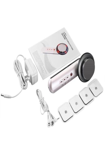 

face lifting 3 in 1 ems infrared ultrasonic body massager device ultrasound slimming fat burner cavitation face beauty machine cx25598188, Black;white