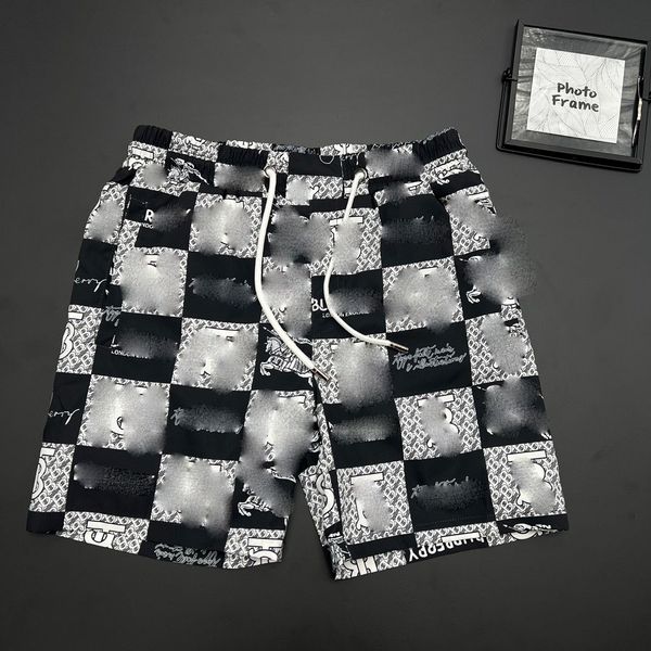 

designer swimsuit printed mens shorts luxury mens short sports summer womens trend pure breathable short swimwear clothing size m-3xl.cc, White;black