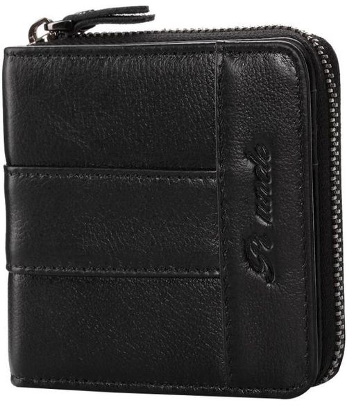 

wallets pi uncle leather men039s short wallet mini retro coin change card holder girls antinetic bag9936956, Red;black