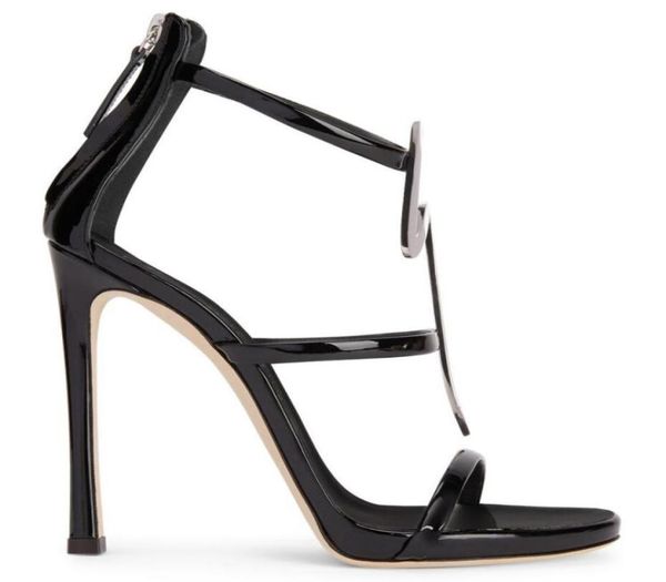 

summer luxury harmony g sandal shoes for women stiletto heel zipper platform high heels black nude evening party wedding eu35423652636