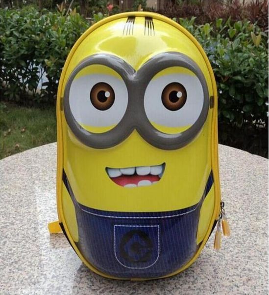 

2018 minions 3d backpack kids puppy mochilas escolares infantis children school bags lovely satchel school knapsack baby bag y18119783174