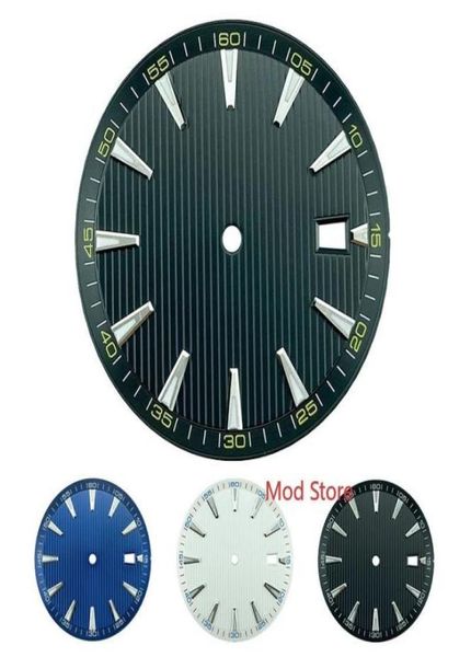 

repair tools kits blackbluewhiteblack yellow 332mm sterile watch dial parts for nh35 nh36 mov039t splint vertical stripes5198456