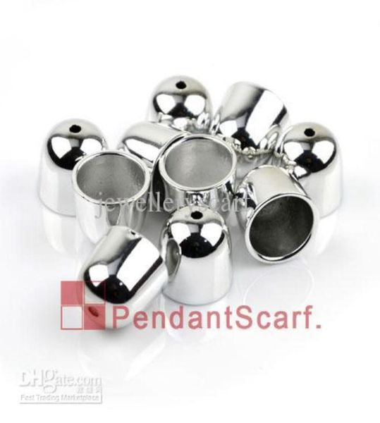 

100pcslot fashion diy jewellery necklace scarf pendant shine sliver plastic ccb bead caps charm accessories ac0154b9146061, Silver