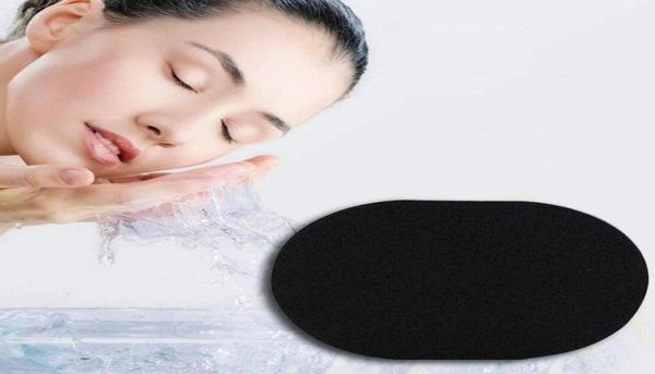 

sponges applicators cotton soft thick cleaning puff natural black bamboo charcoal face clean sponge deep pore wood fiber wash4320643