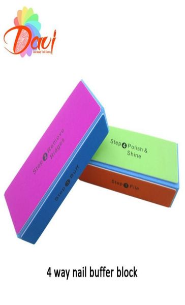 

30 pcslot new style nail buffer block for nail art nail file buffer polish smooth with 4 sides4300151