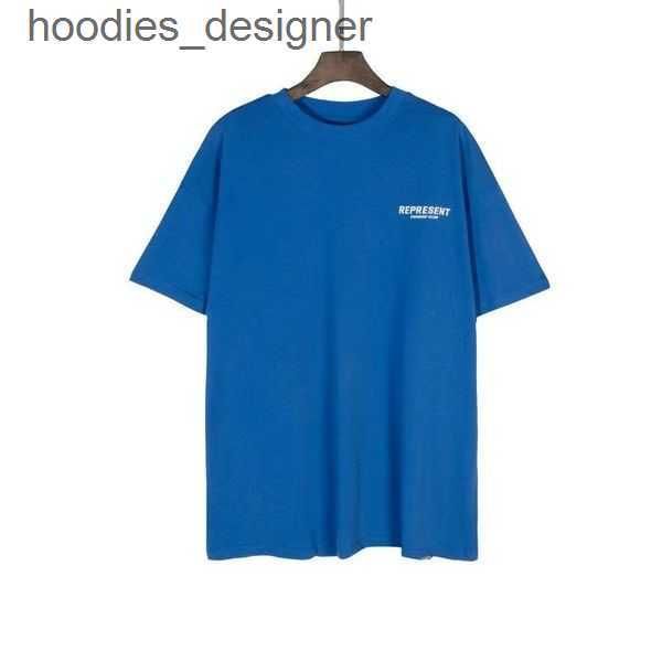 

ss2023 t-shirts designer tees shirt men's and women basic golf polos printed round neck short sleeved high street loose casual summer s, White;black