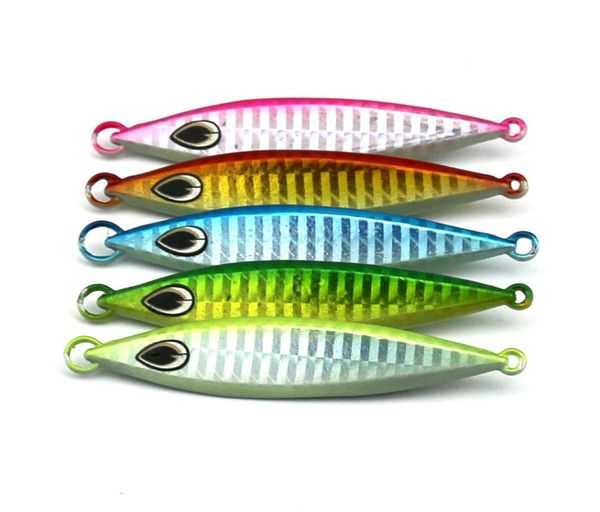

infof 10 pieceslot metal jigging spoon 20g30g40g60g 3d laser printing fishing lead sinker jig super hard fishing fish lead bai9632061