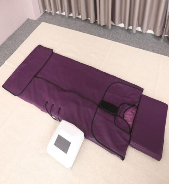

dhl 3 zone far infrared sauna blanket heated body wrap machine for body shaping1970704