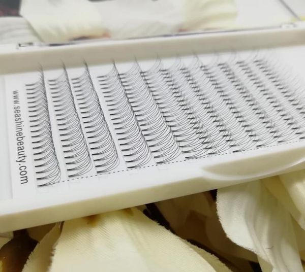 

luxury 3d false eyelashes russian volume eyelash extension 3d wimpers premade fans individual lashes 1816505