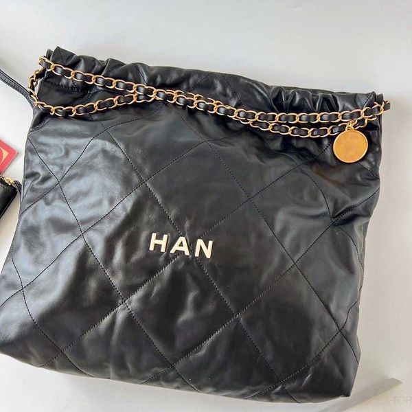 

genuine leather luxury channel mirror quality 2022 2023 shoulder bags cc 22 totes 7a crossbody evening men wallet women's designer hand