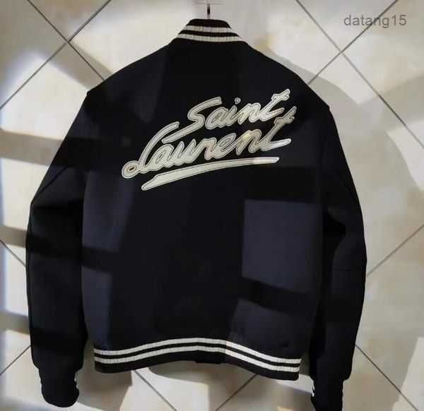 

autumn winter jackets for men saint baseball jacket women laurent coat men's clothing 1 m4e0, Black;brown