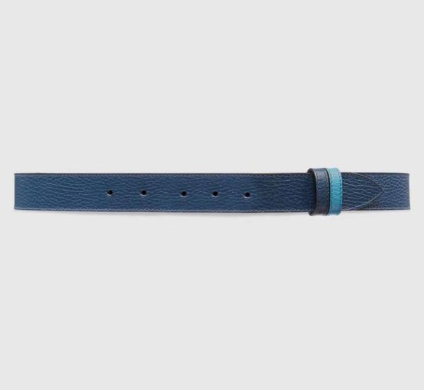 

10a reversible blue genuine leather silver buckle belt belts for men highest quality new women belt with green box 643847 715597936, Black;brown