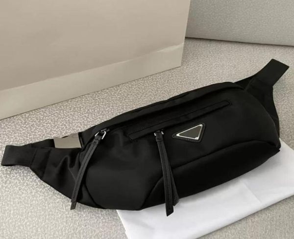 

womens fashion nylon waist bag men casual belt bags zipper chest fanny pack mens black bumbag leather crossbody sport fanny packs 6512965