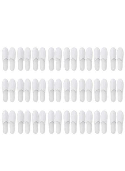 

slippers abdbdisposable slippers24 pairs closed toe disposable fit size for men and women el spa guest used white2413839, Black