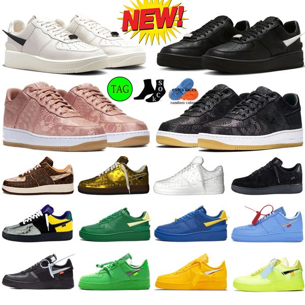 

casual shoes low triple white platform skate designer sneaker one ambush x phantom panda silk pine green men women skeleton outdoor trainers