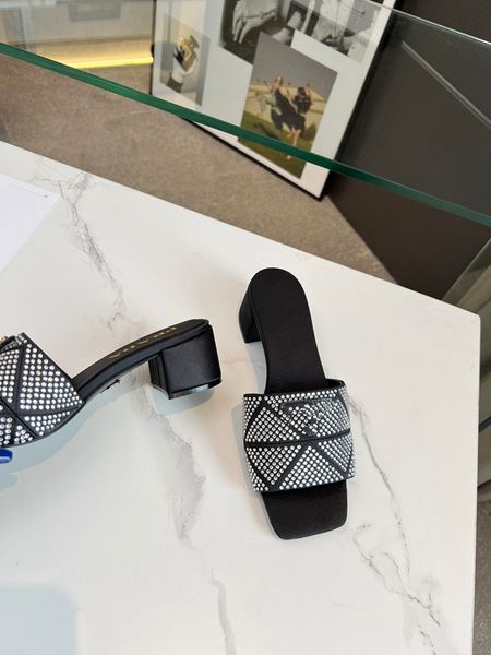 

designer slides mens women slippers summer sandal beach slide flat platform ladies bathroom home shoes flip flops striped 0522, Black