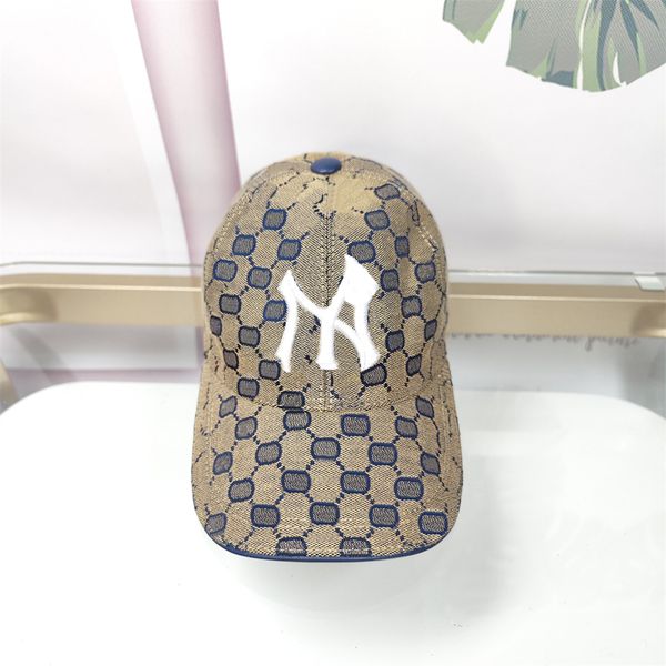 

new fashion baseball cap men's designer caps luxury brand hat woman casquette adjustable dome letter animal embroidered summer shading, Blue;gray