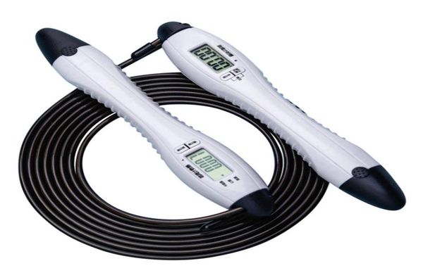 

steel wire skipping rope with 60second timing bell to remind the counter calorie skipping rope professional technical jump23625316851971